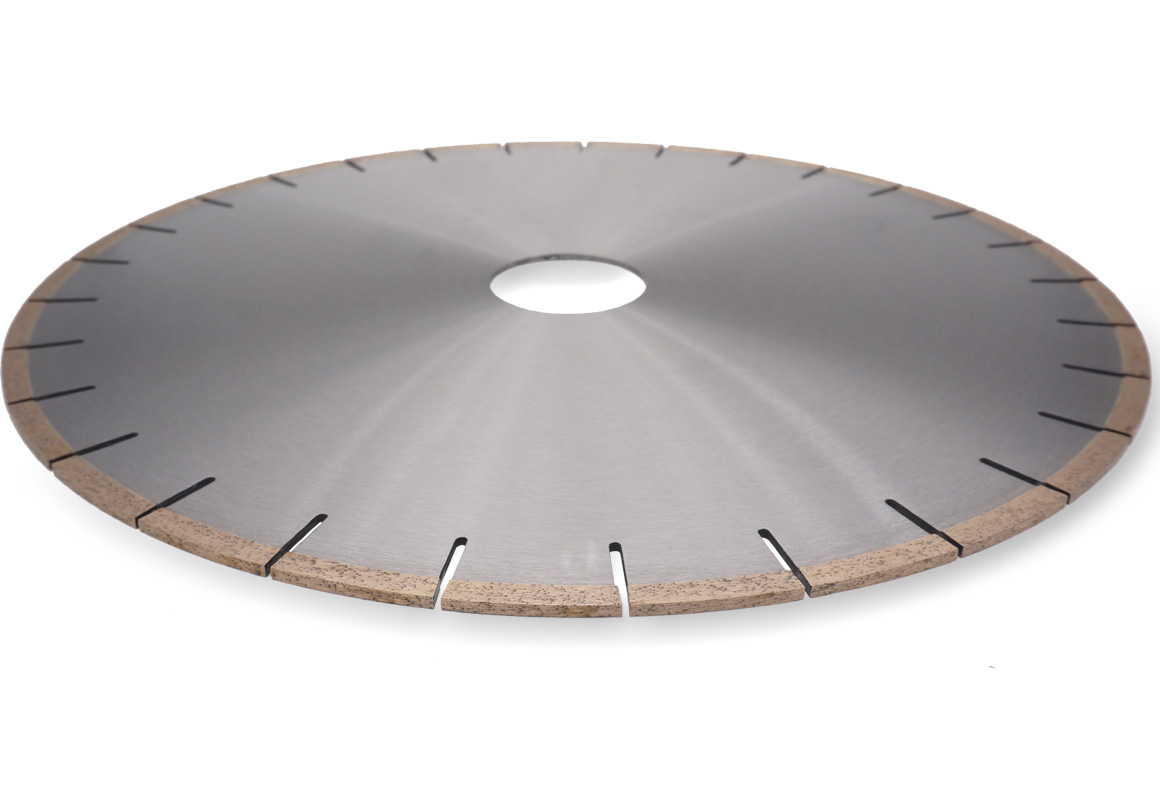 Diamond saw blade for marble cutting