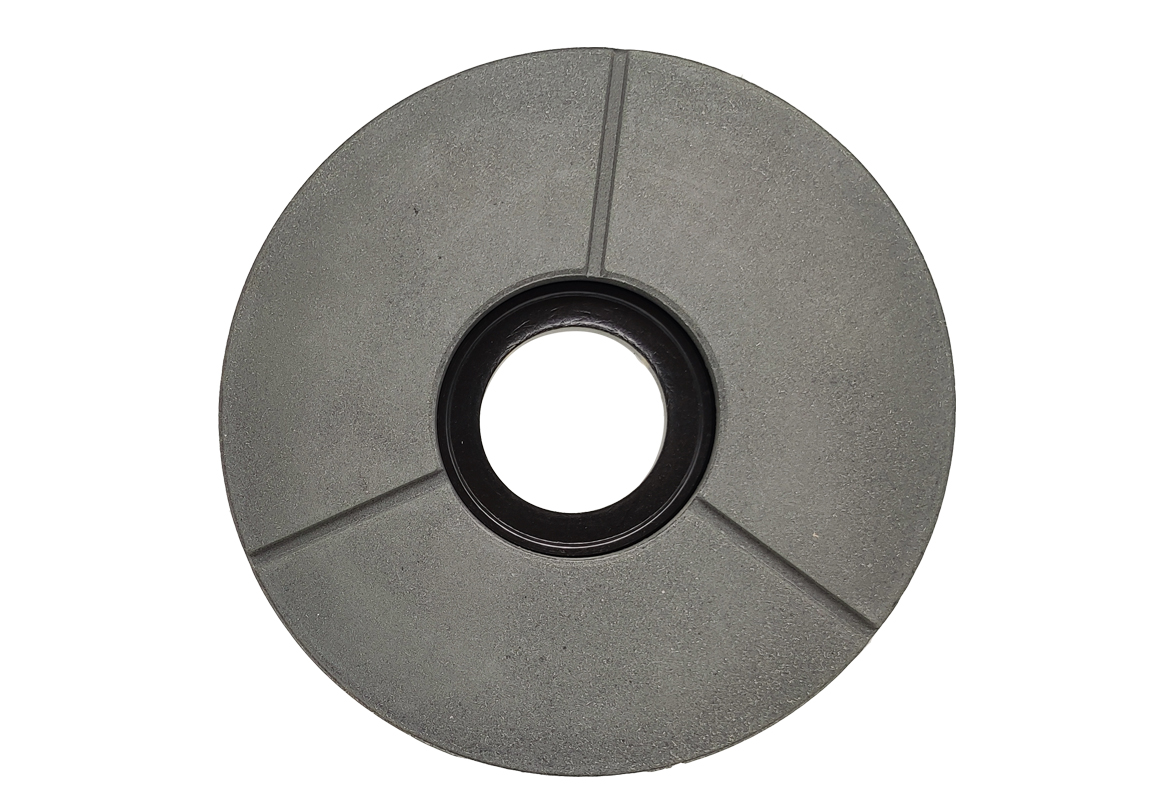 Round resin buff polishing wheel