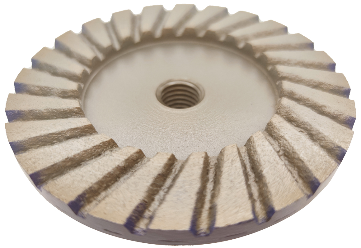 Diamond cup wheel for stone and concrete