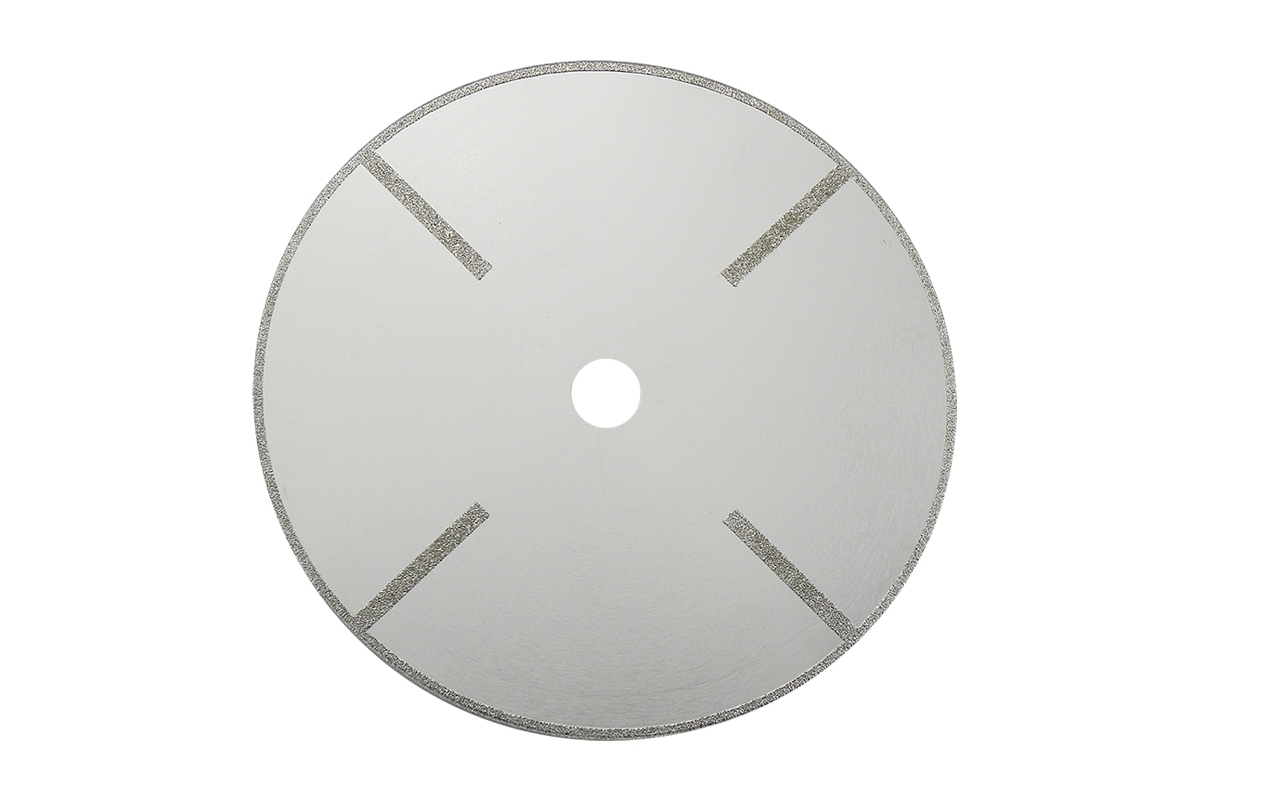 electroplated diamond blade for stone