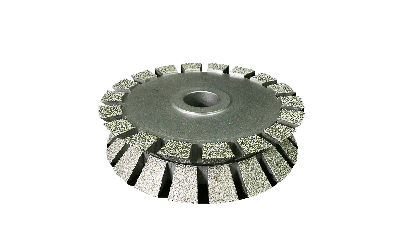 Vacuum brazed diamond grinding&profiling wheel