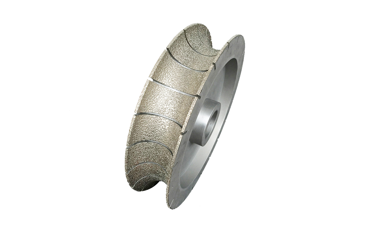 vacuum brazed diamond CNC wheel vacuum brazed diamond CNC wheel