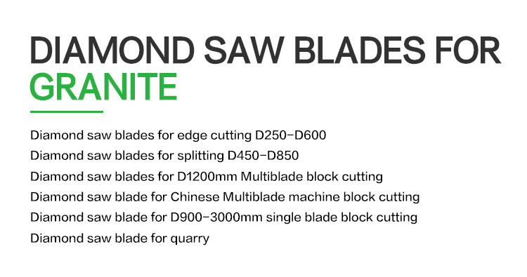 Diamond cutting blade for circular saw 