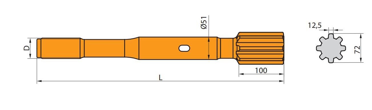 shank adapter for drilling bits
