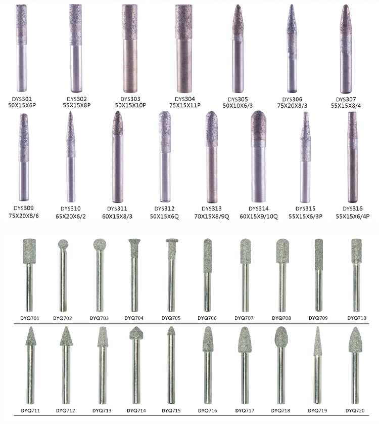 Engraving bits, diamond carving tool for stone