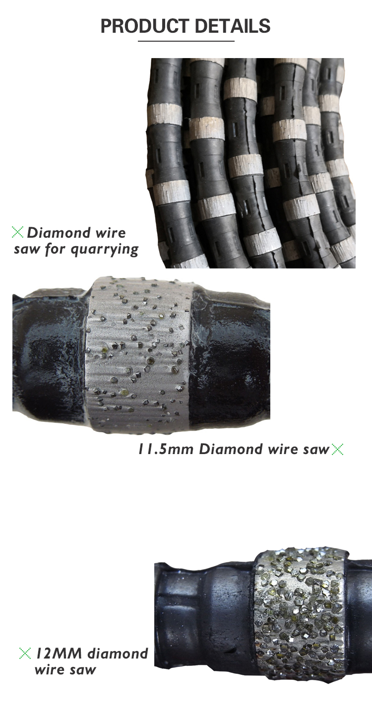 granite mining tools, granite mining wire saw, diamond wire saw for mining