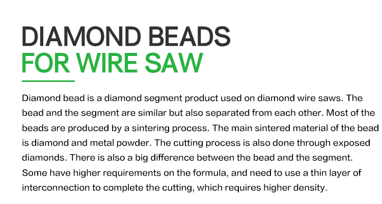diamond wire saw tips ,diamond beads