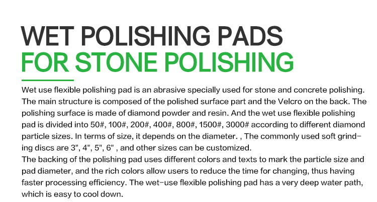 stone polishing tools, granite polishing disc, polishing abrasvie