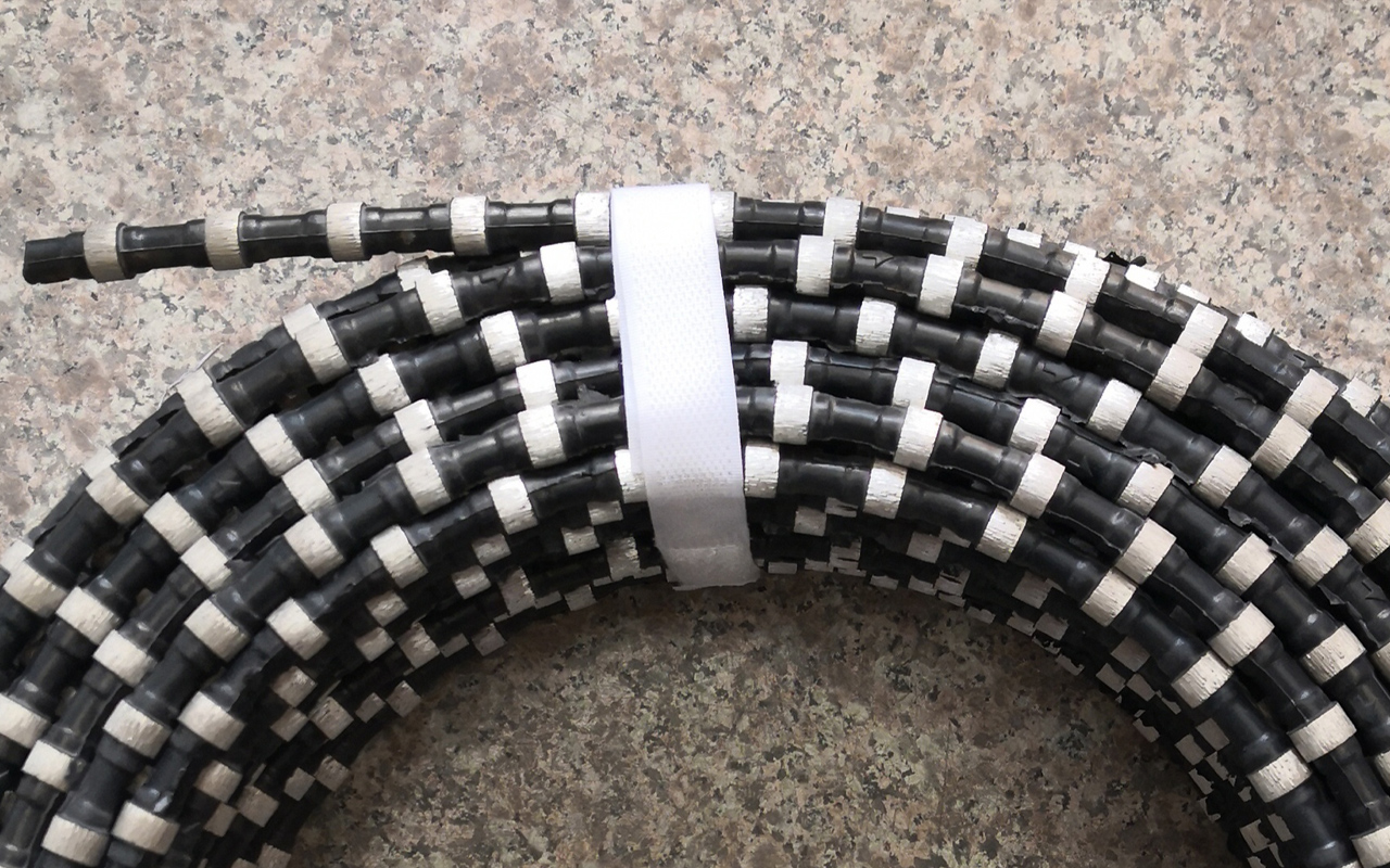 diamond wire saw, wire saw processing tools, stone cutting tools